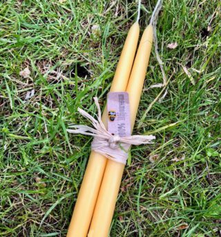 Kaarsen van bijenwas